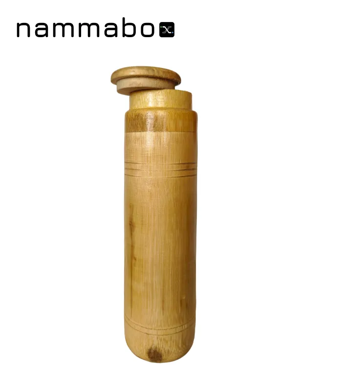 Bamboo Bottle - 1 Litre Eco-Friendly Water Container Nammabox